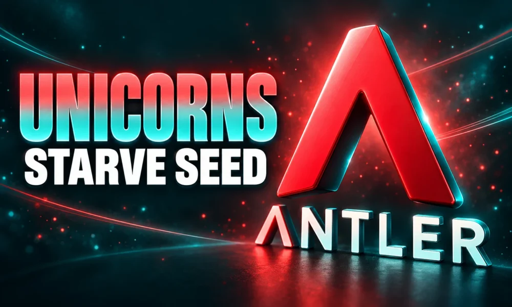 Europe seed to Series A conversion 9.3 percent Antler