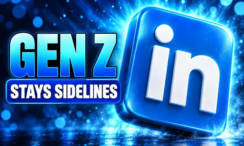 LinkedIn Gen Z 72 percent stay on sidelines