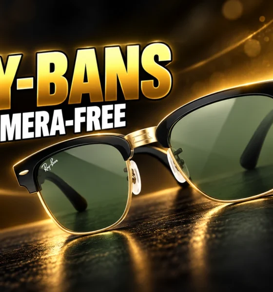 Ray-Ban Meta Audio camera-free glasses October launch