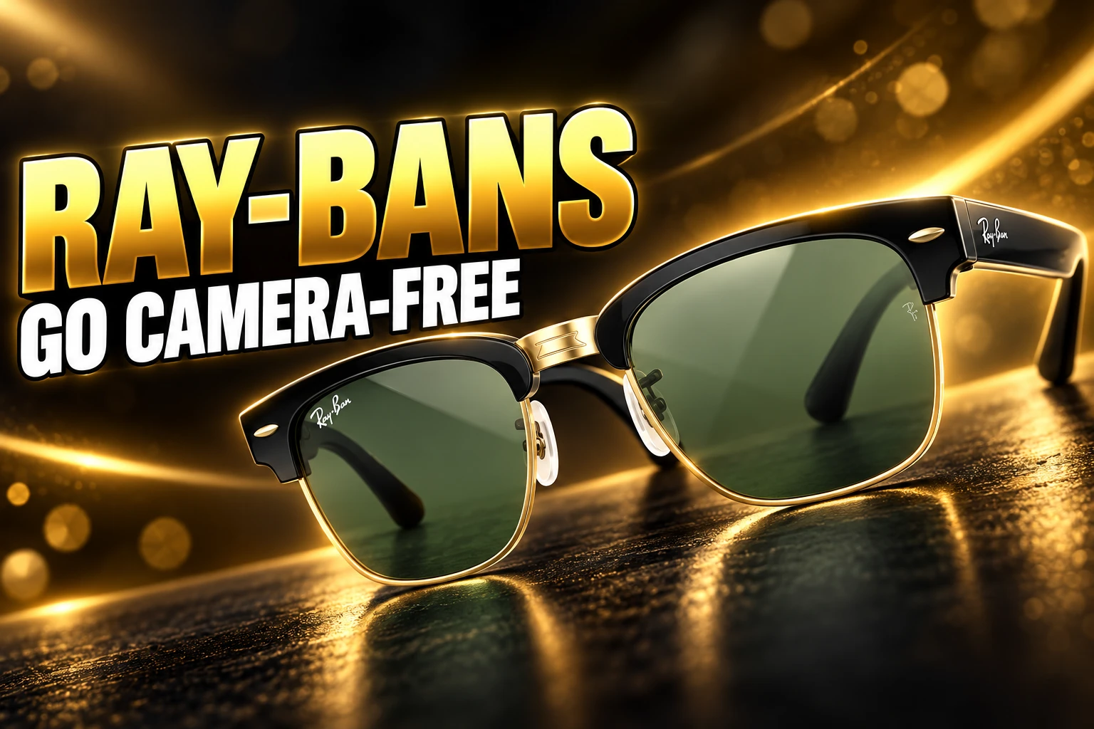 Ray-Ban Meta Audio camera-free glasses October launch