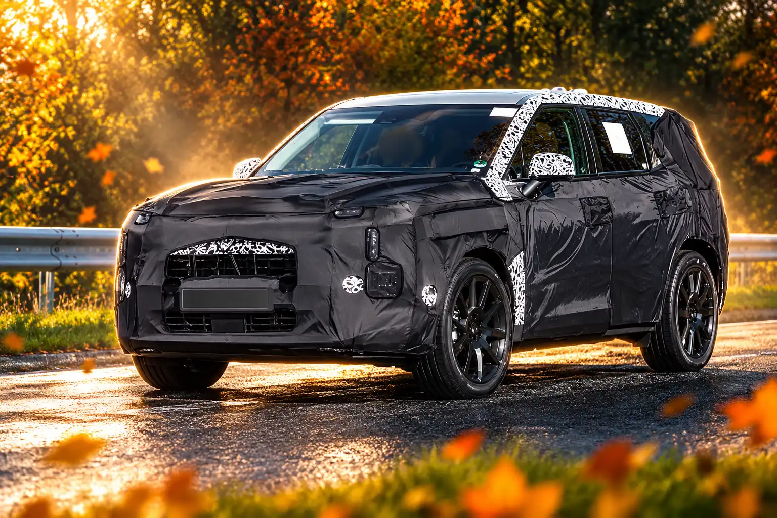 next Kia Sportage prototype goes boxy 2026