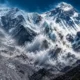 Langtang Lirung ice-rock collapse glacial flood