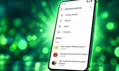 WhatsApp parent PIN teen group alerts 30