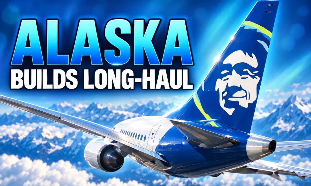 Alaska Airlines Seattle long-haul expansion against Delta