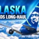 Alaska Airlines Seattle long-haul expansion against Delta