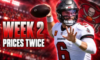 Week 2 NFL odds Buccaneers Browns Bears spreads